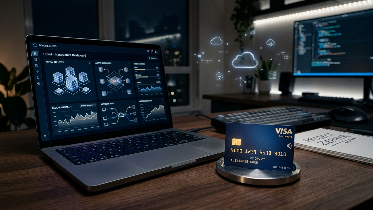 Cloud Infrastructure Payment Without KYC